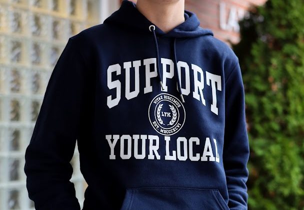 Support Your Local x LYK125 -hupparit löytyvät nyt verkosta!