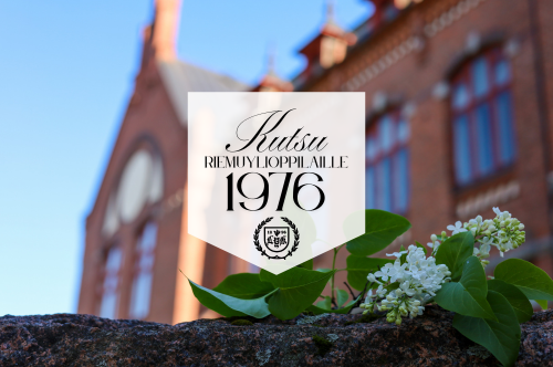 Kutsu vuoden 1976 ylioppilaille