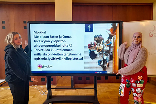 Koulutusesittelyt Lahden yhteiskoulun lukiossa syksyllä 2025